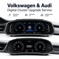 Pacote de atualização do painel digital Volkswagen Audi